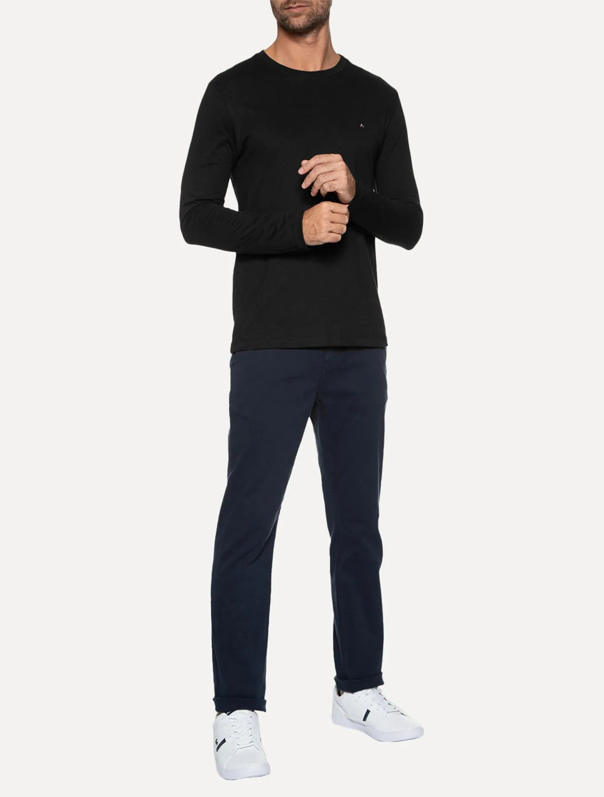Camiseta Aramis Manga Longa Básica