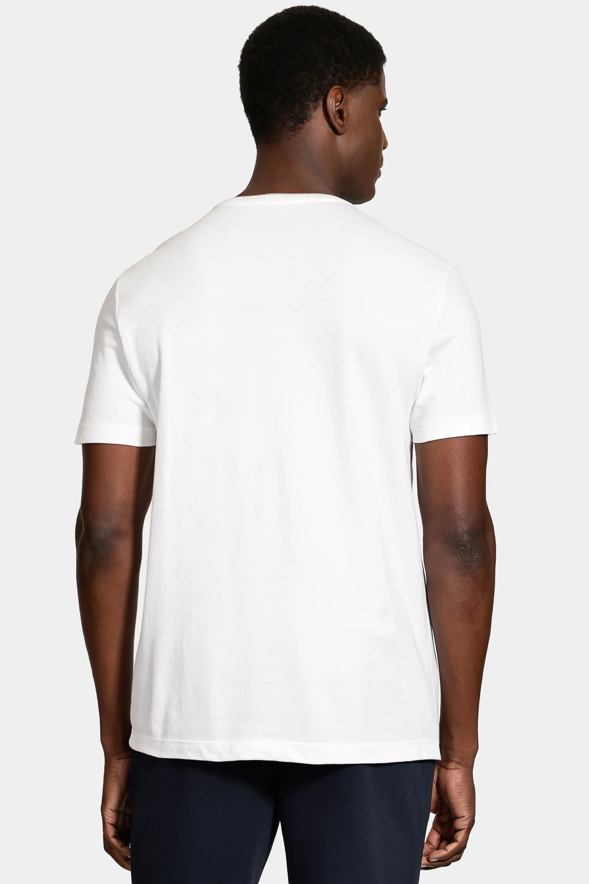 Camiseta Manga Curta Friso Gola
