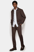 Camisa Manga Longa Slim em Algodão Willis