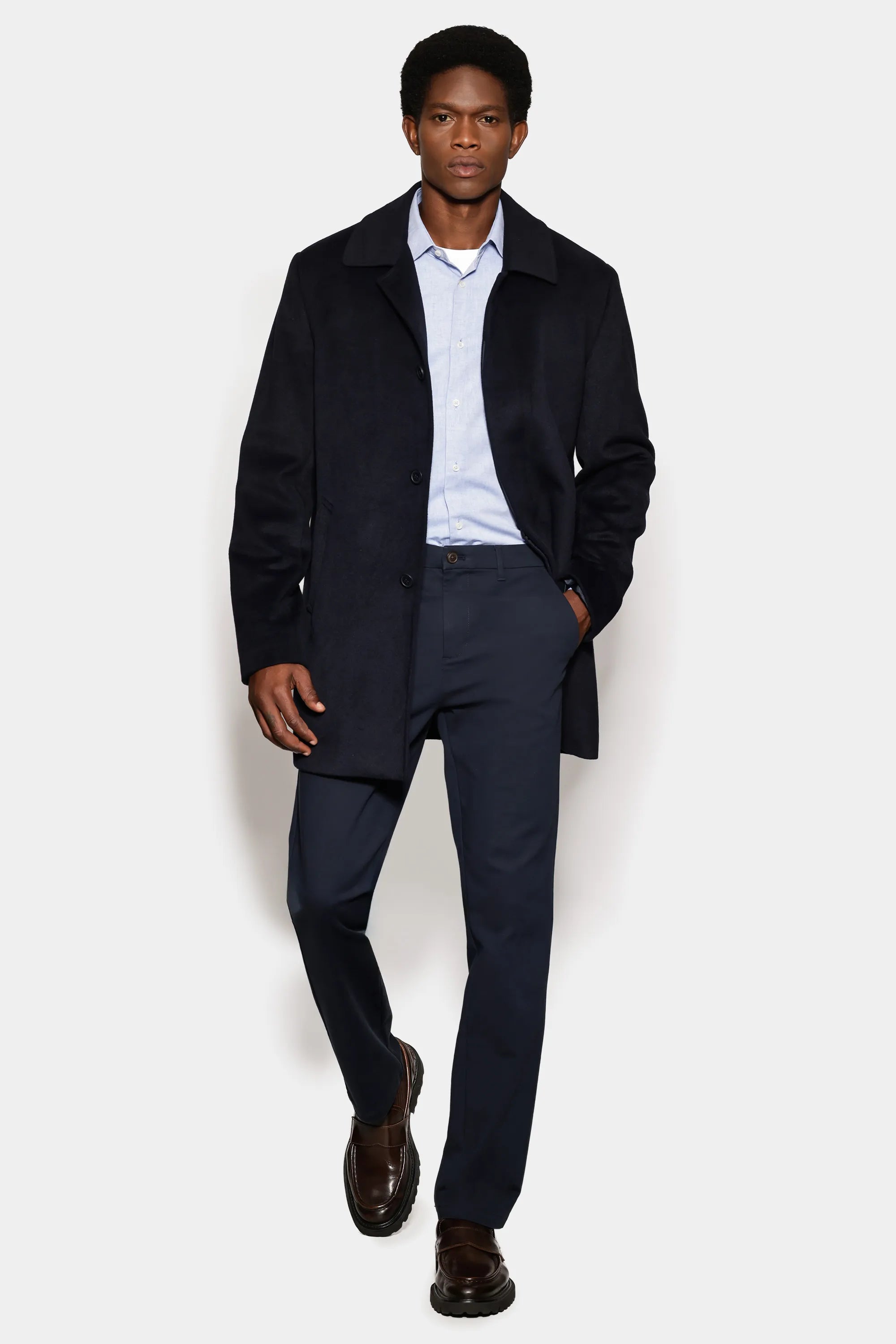 Camisa Manga Longa Slim em Algodão Willis