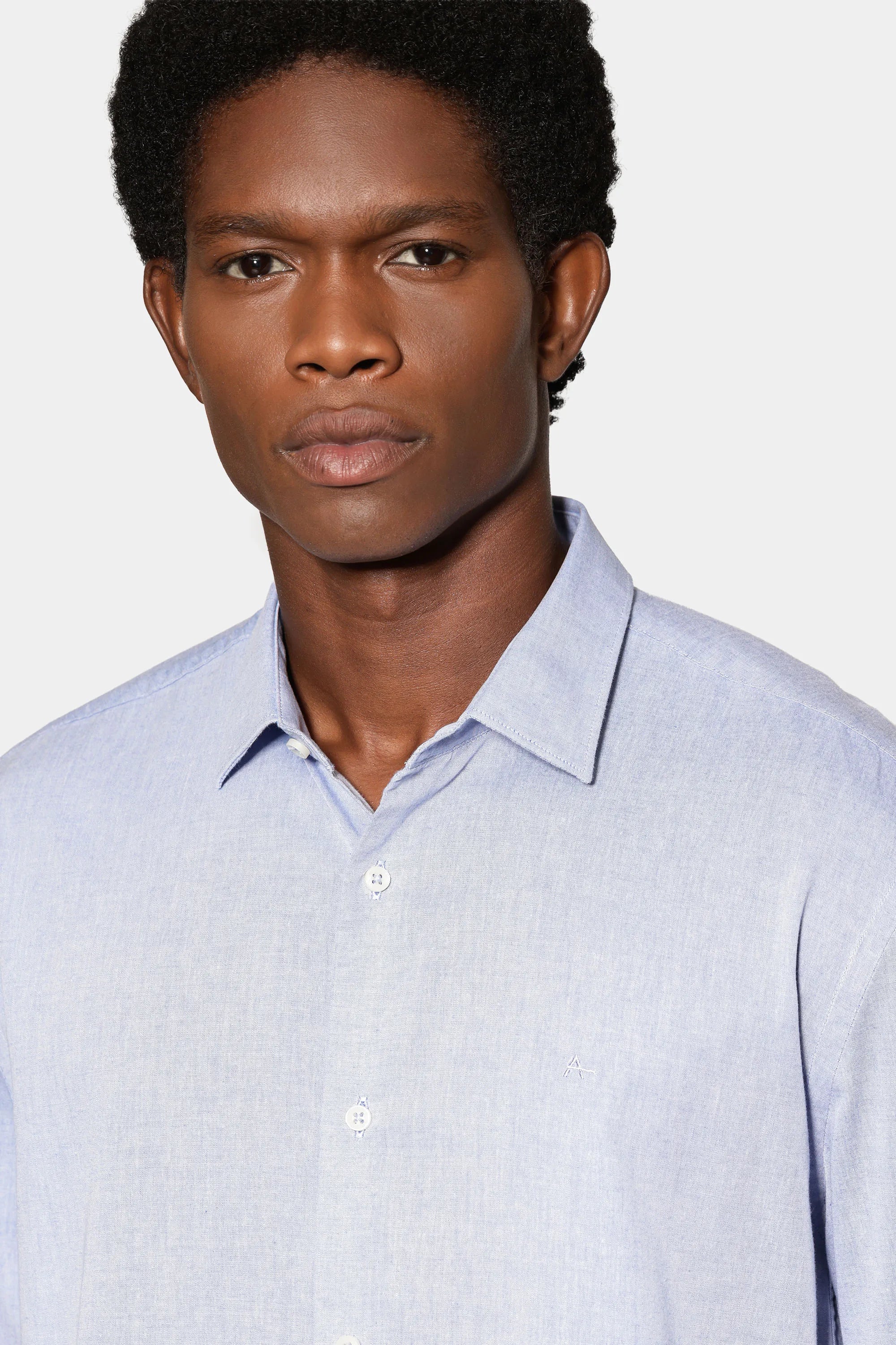 Camisa Manga Longa Slim em Algodão Willis