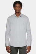 Camisa Manga Longa Slim em Algodão Willis