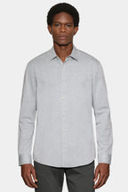 Camisa Manga Longa Slim em Algodão Willis