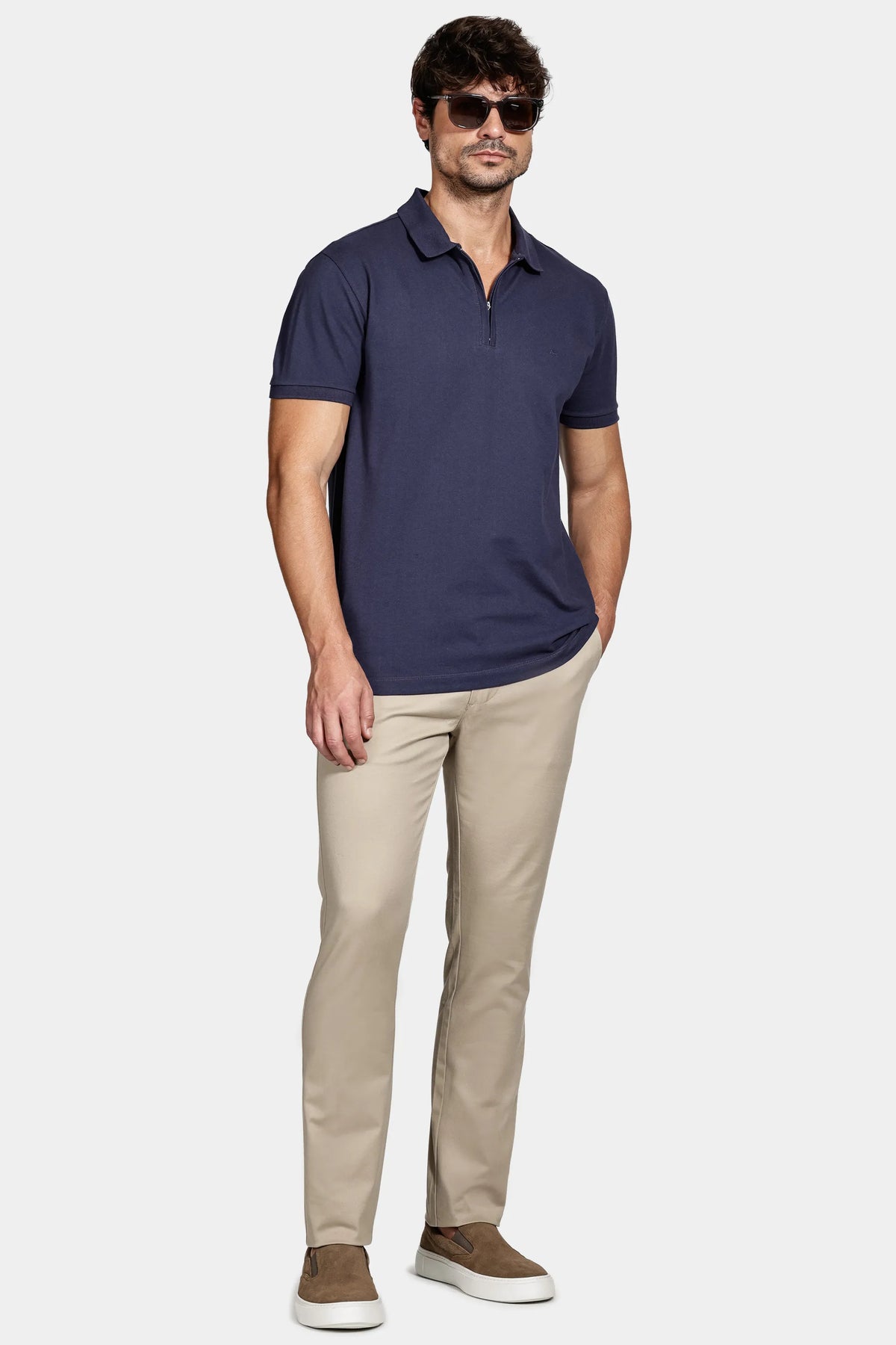 Polo ziper