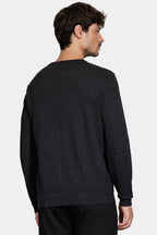 Tricot Manga Longa Gola Careca