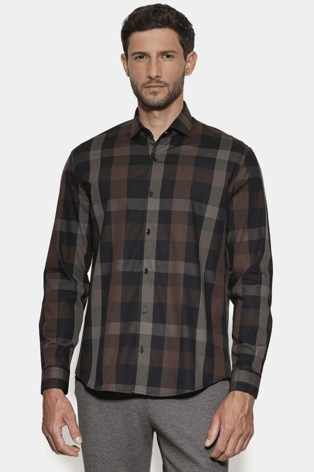 Camisa Regular Maxi Xadrez