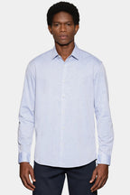 Camisa Manga Longa Slim em Algodão Willis
