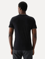 Camiseta Manga Curta Friso Gola